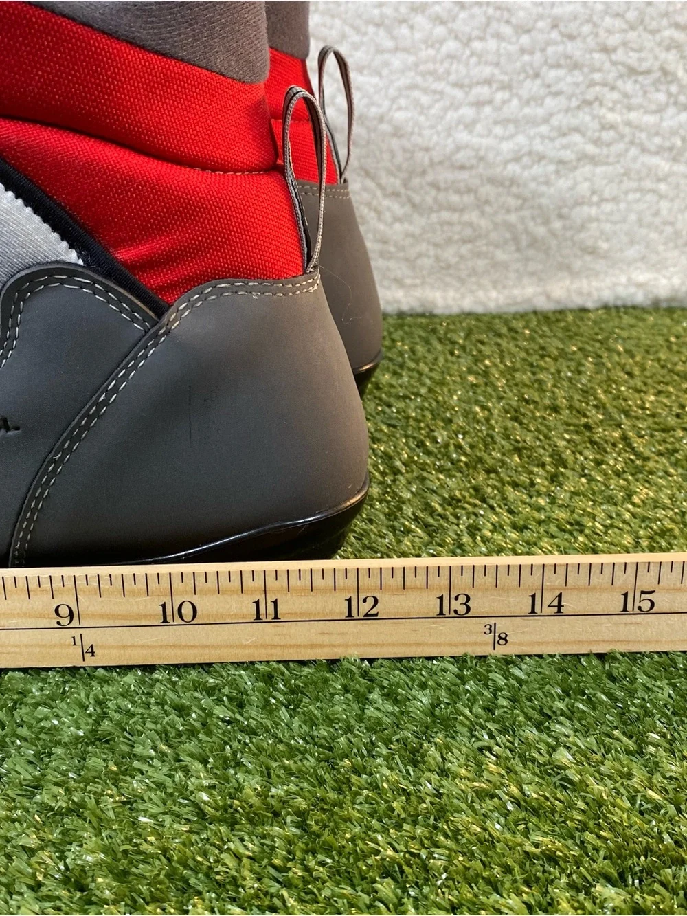 Rossignol X-1 Ultra Classic Nordic Cross Country Ski Boots Mens Size 46 Grey Red